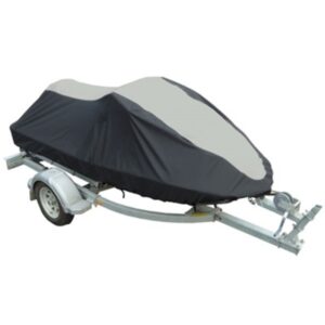 OS JET SKI COVER -2 TONE- BLACK/GREY 3.4M - 3.7M levtid 1-2v