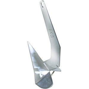 DC - Delta ankare rostfritt 16kg (till båtar 10-13m)