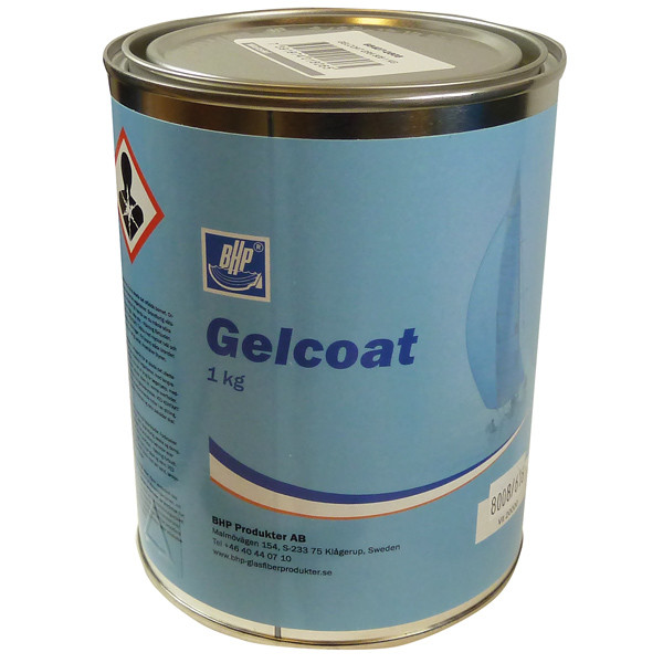 BHP Topcoat, grå 80012 (812), 1kg exkl. härdare