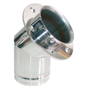 1852 avgasgenomföring 45º vinklad, 57 mm 2 1/4" RF