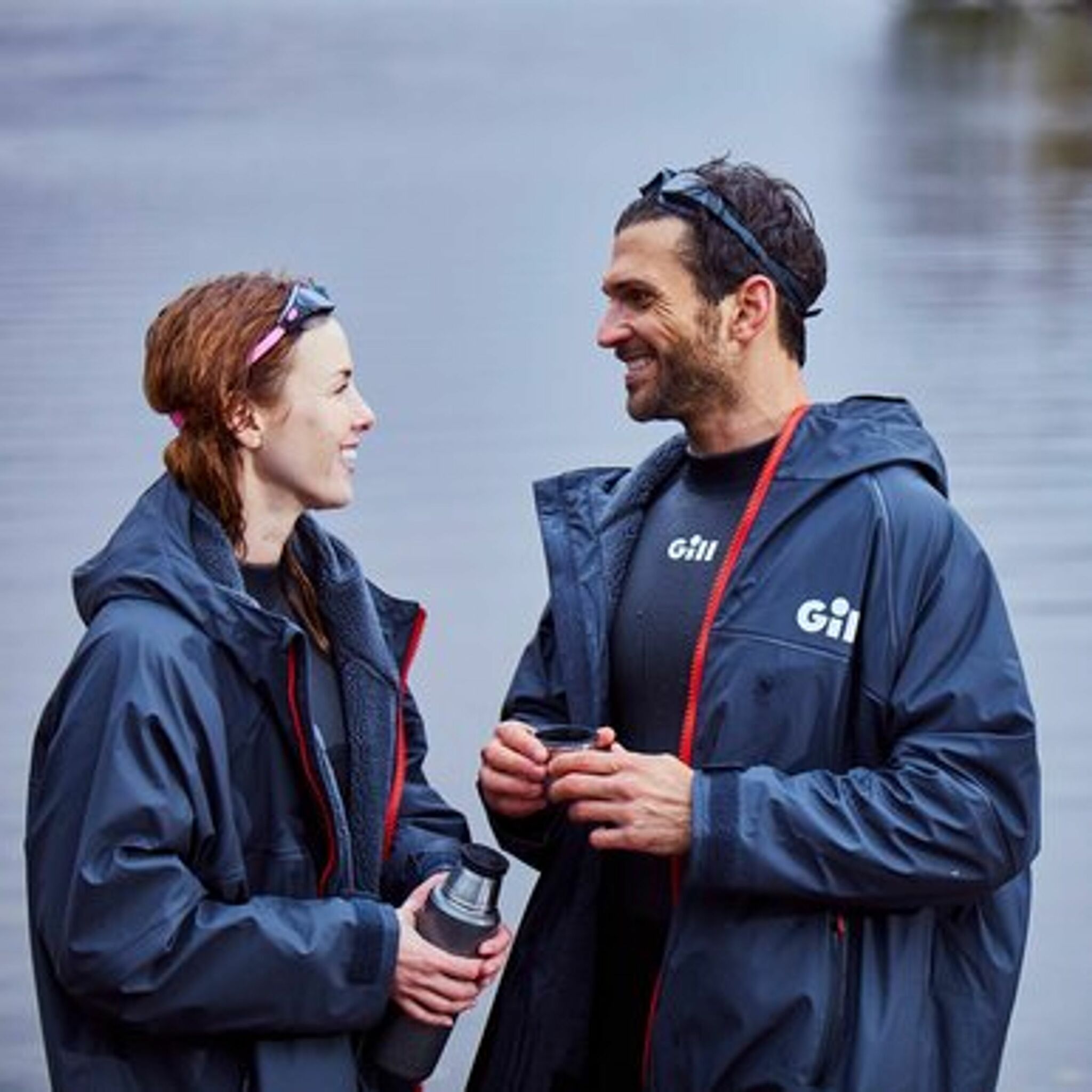 Gill 5024 Aqua Parka Ombytesjacka grå strl L