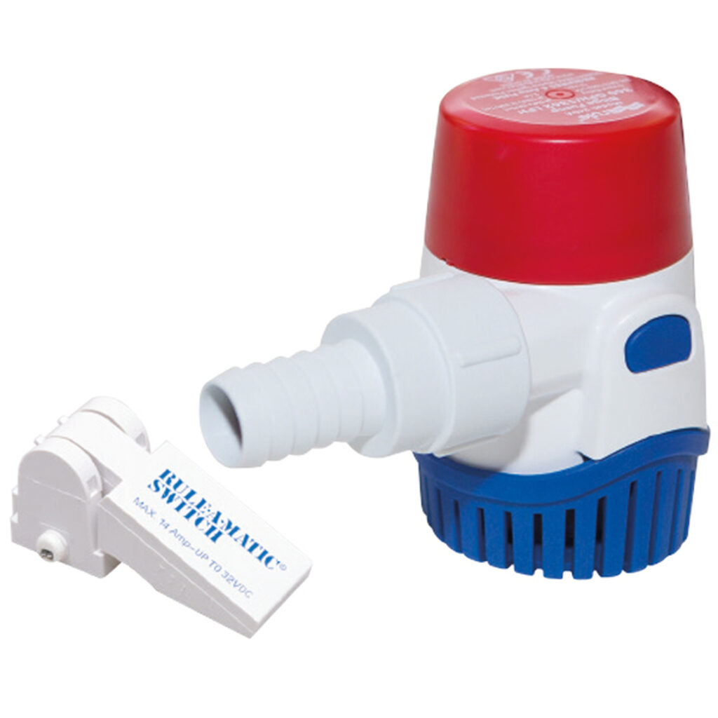 Rule 360 gph 12 V m. omkopplare