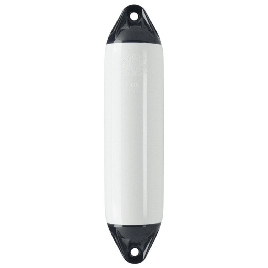 Polyform F-fender vit/svart