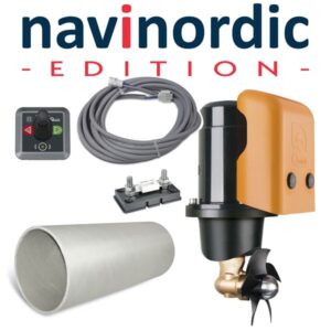 BOGPROPELLER PAKET QUICK 125-40, JOYST. (Ø125/40KGF/2,2KW)