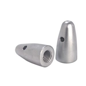 Volvo zinkmutter för axel Ø35-40mm, med m24mm gänga(873413