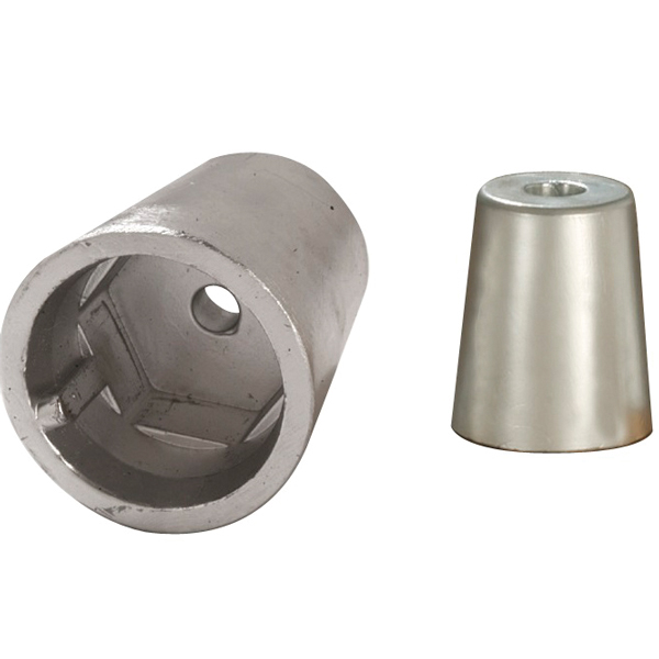 Zink för sexkantig axelmutter axel 60mm