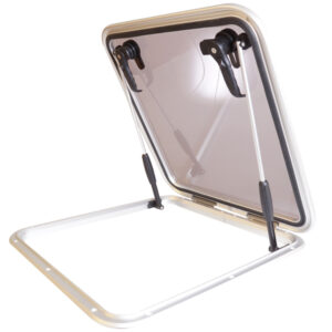 Marin lucka, medium profil eloxerat aluminium 211 x 211m