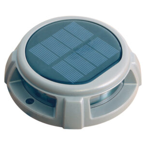 Brygglampa LED med solpanel, vitt ljus