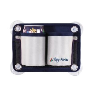 1852 flaskhållare för 2st. 14x21cm inkl. sugproppar/skruvar