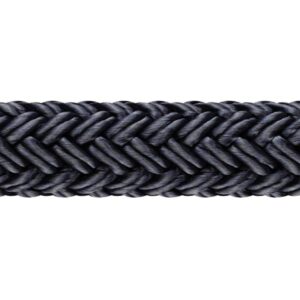 1852 fenderlina db. flätad svart Ø10 mm 2 m 2 st