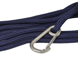 1852 förtöjning db. flätad med karbinkrok ?14mm 6 m