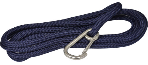 1852 förtöjning db. flätad med karbinkrok ?14mm 6 m