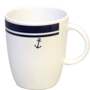 1852 melaminmugg Ø8 cm med nonslipbeläggning 6 st