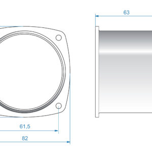 Slangadapter till ventilator 1100175