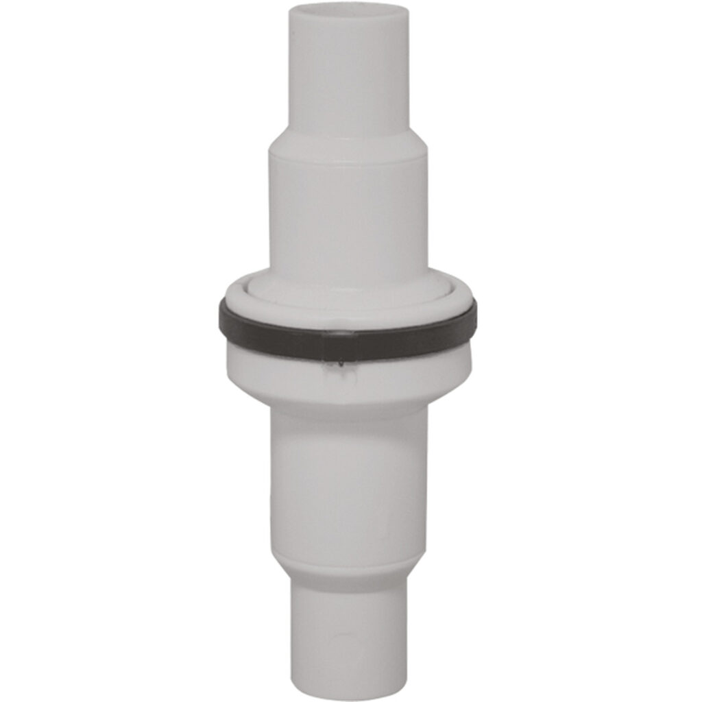 Lalizas backventil rak 1 1/2 - 1 1/4"