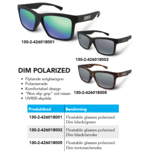 JOBE Floatable glasses polarized Dim