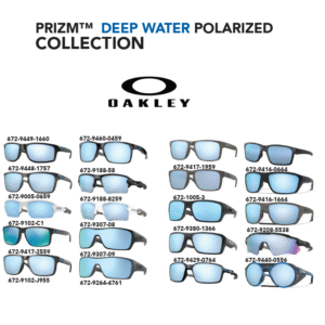 Oakley Prizm Deep Water Polarized Collection