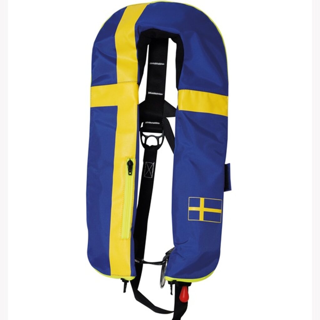 Sverige-flytväst ISO 165N m/fleece & UML pro