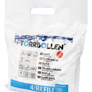 Torrbollen refill 4 st.