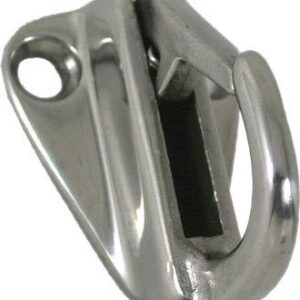 Fenderkrok med lås RF stål 42 x 29mm