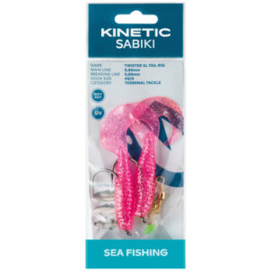 Kinetic Sabiki Twister XL blue/silver