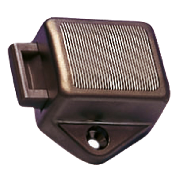 Trycklås, låsbox plast krom, liten