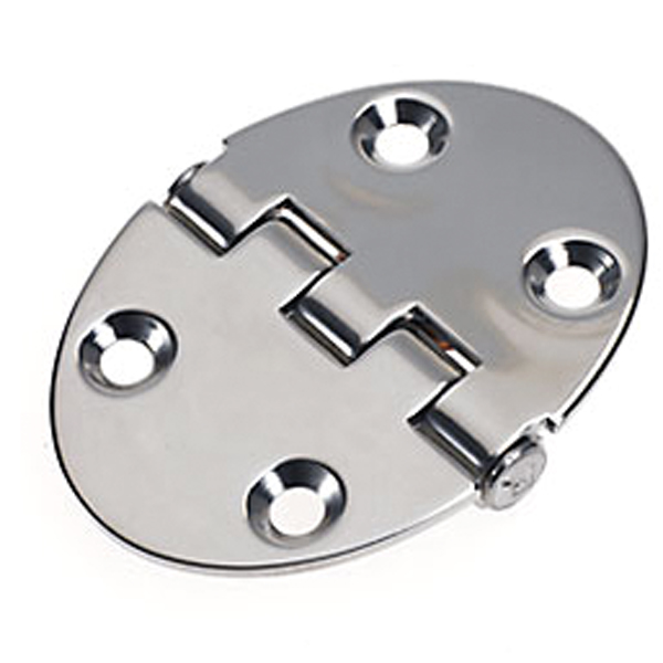 Roca ovalt gångjärn 64.5x48mm AISI 316