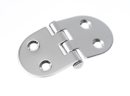 Gångjärn rostfritt, 74x40 mm reverserat