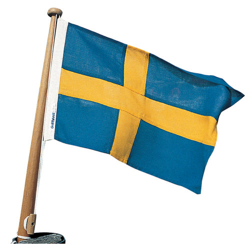 Båtflagga Sverige, 90x56 cm