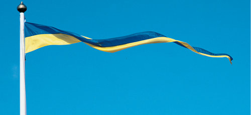 Vimpel Sverige, 600x50x7 cm