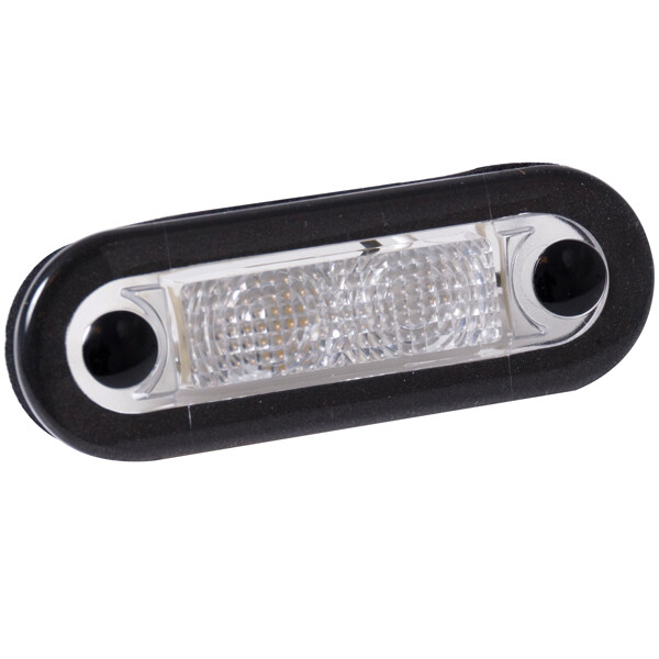 Hella LED-lampa för inbyggn 12V 0,5W 79x22mm röd lampa