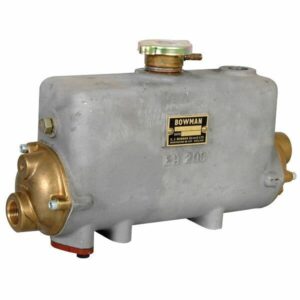 BOWMAN Värmeväxlare 85 hk 360x220x120 Ø38 mm