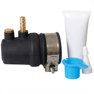 Propelleraxeltätning vatten. ø25 mm axel, 39 mm rör