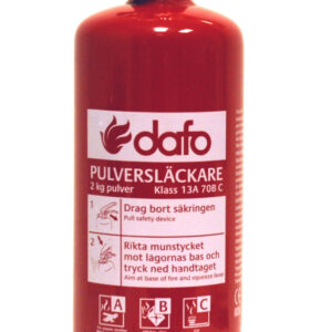Dafo Core eldsläckare 13A 70B C Sverige 2 kg