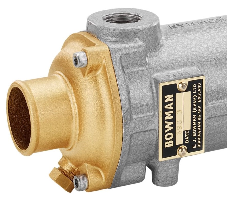 Oljekylare bowman ec 100 gänga 3/4" olja, vatten 45 mm slang