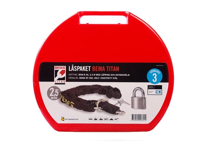 Titan Låspaket BEMA Klass 3 med box